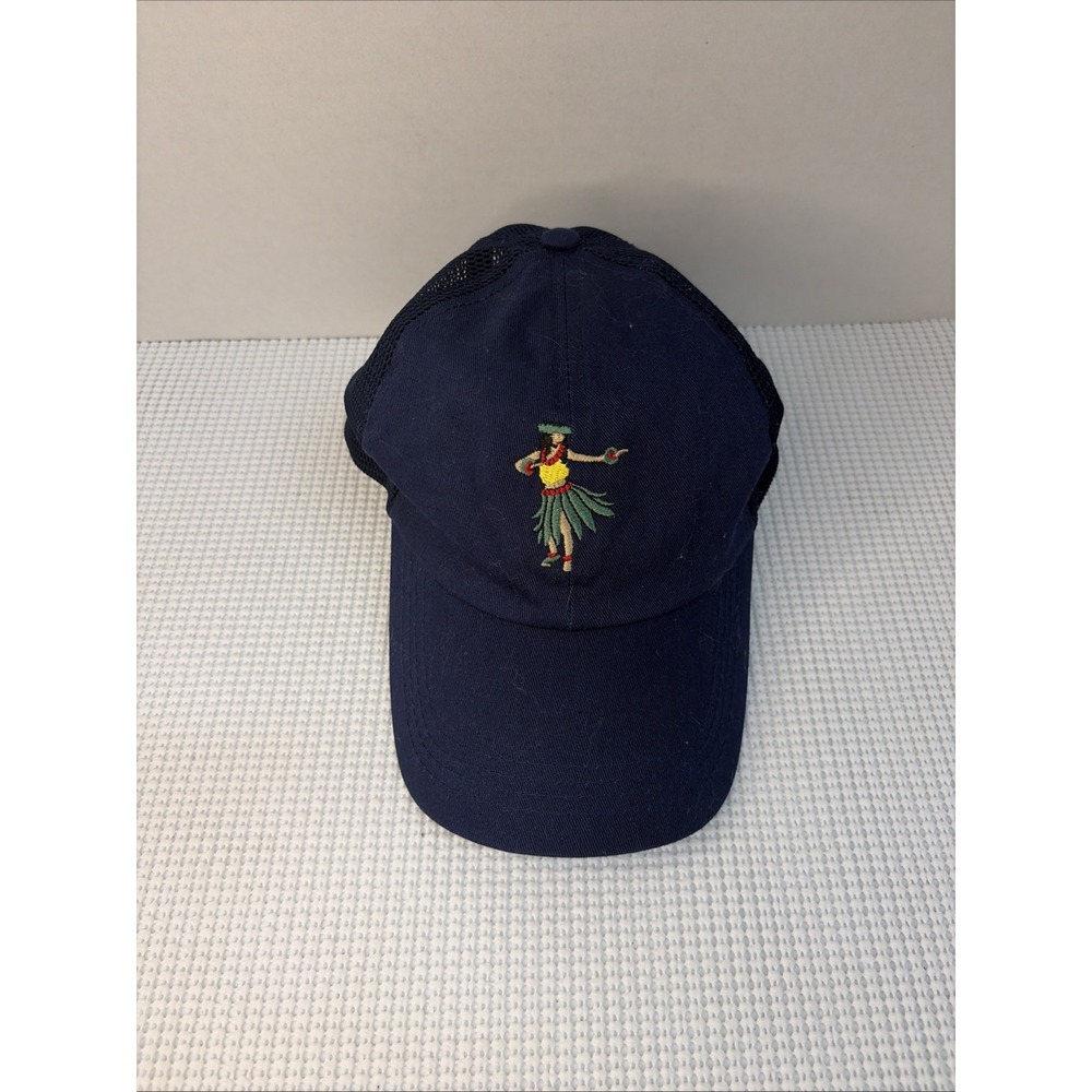 Gap Navy Blue Hula Dancer Trucker Hat One Size Fits All
